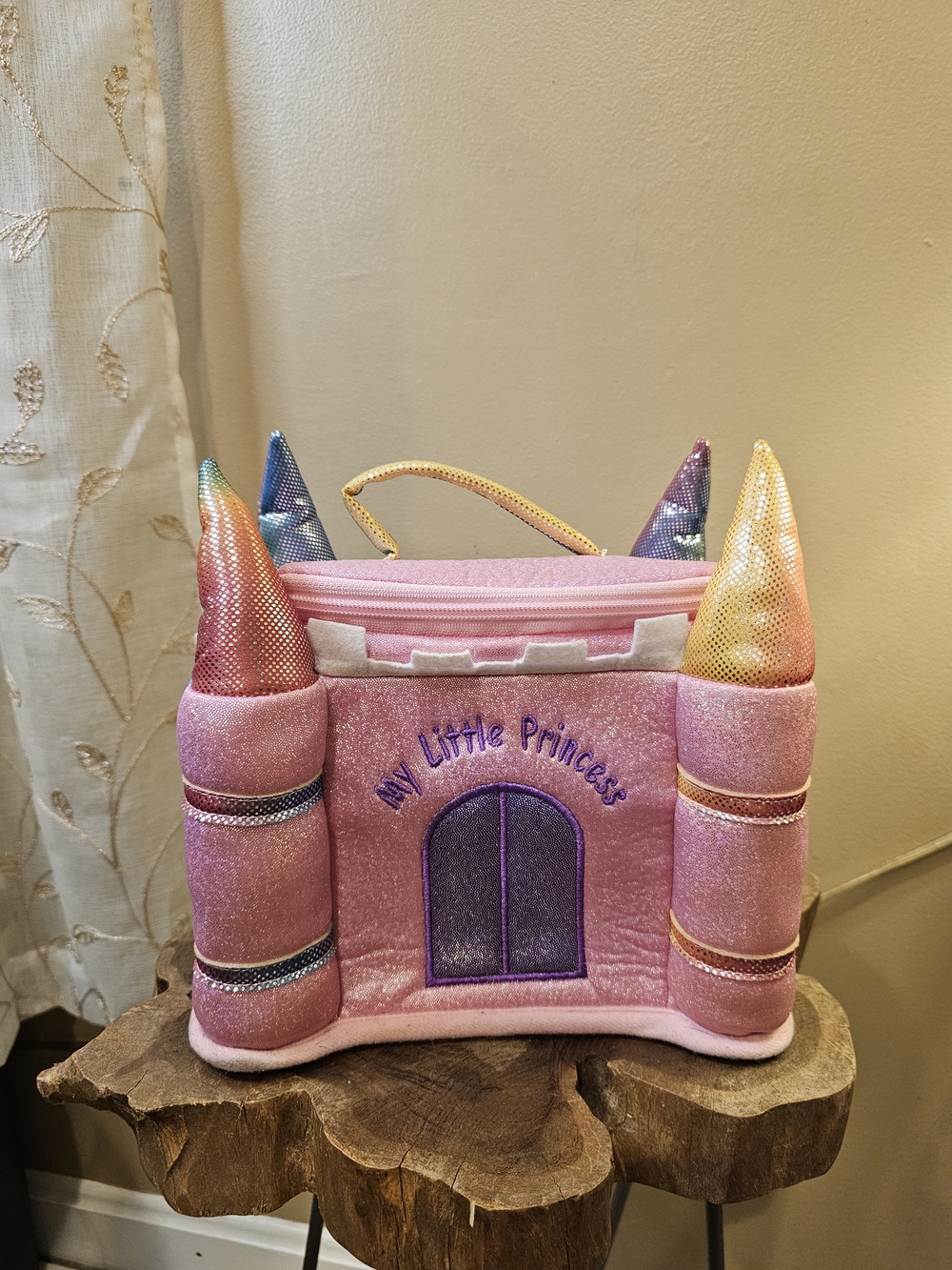 Prextex My Princess Castle Plush Carrying Case